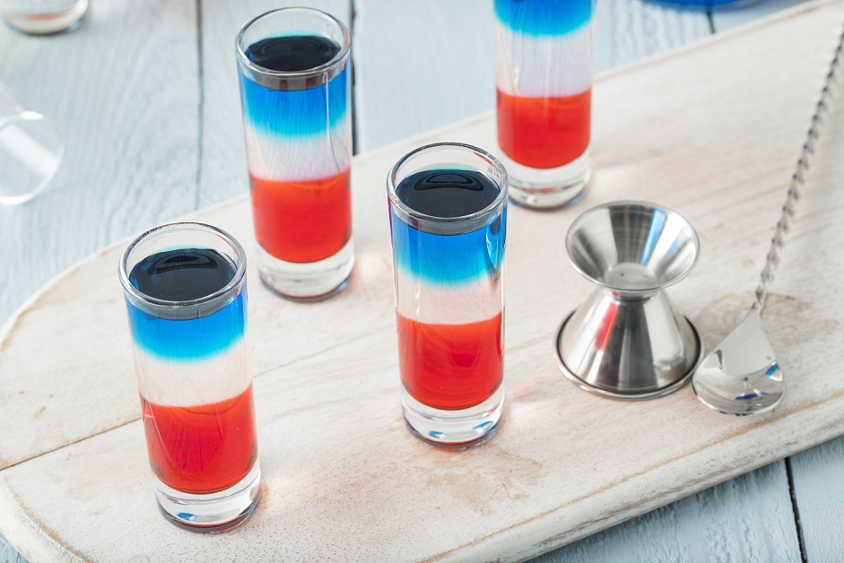 fourth of july cocktail